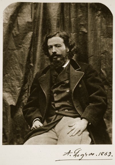 Alphonse Legros by Charles Lutwidge Dodgson